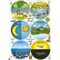 Briyas Haolam Stickers – 60 Pack Educational Judaica Stickers for Classroom & Crafts